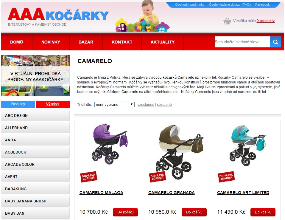 internetovy-obchod-aaakocarky-cz-www